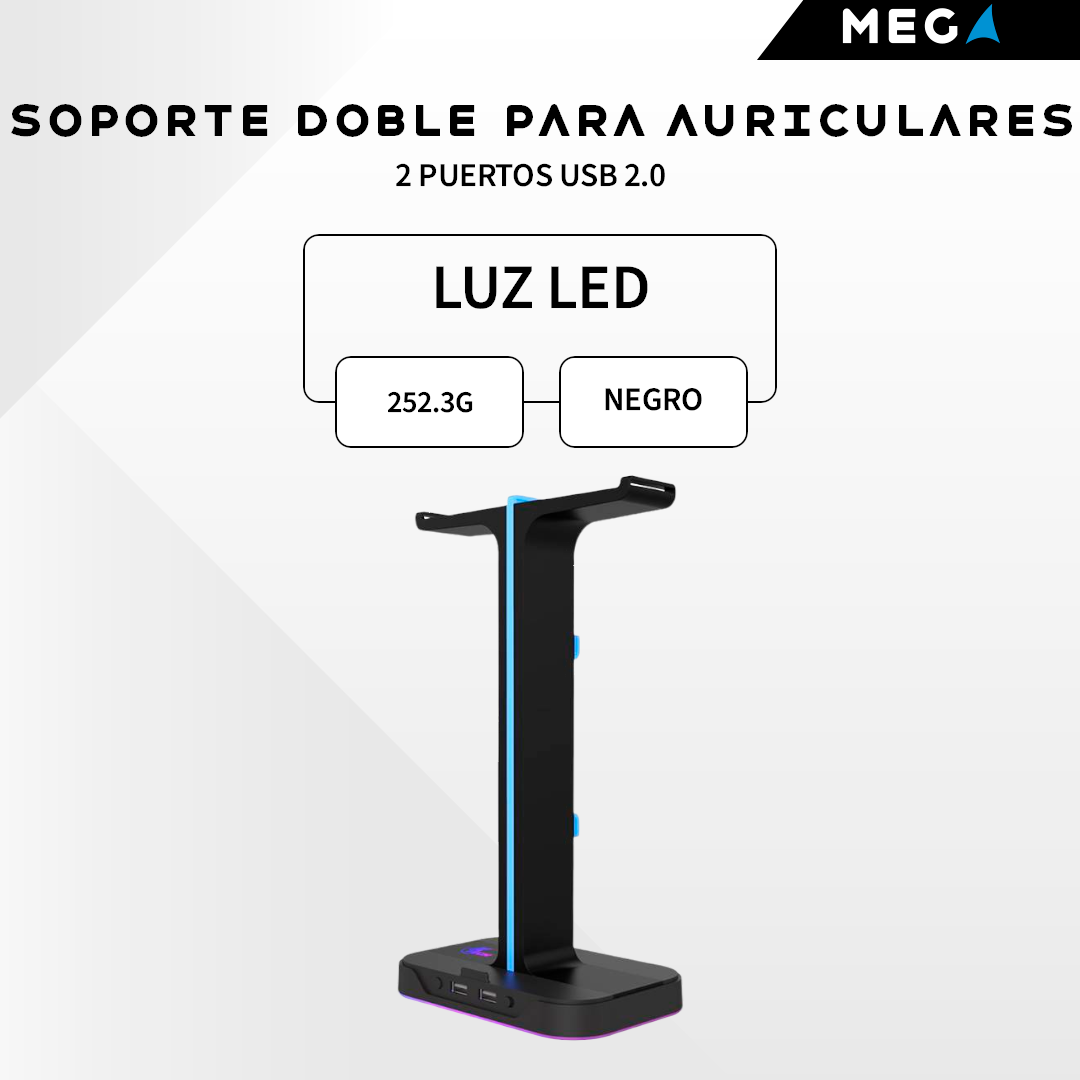 Soporte doble para Auriculares