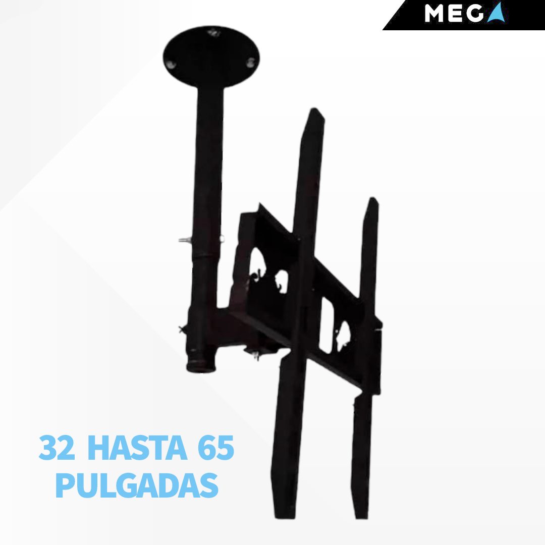 RACK DE TECHO MOVIBLE PARA TV DE 32″ – 65″ CURVO /  OLED / QLED