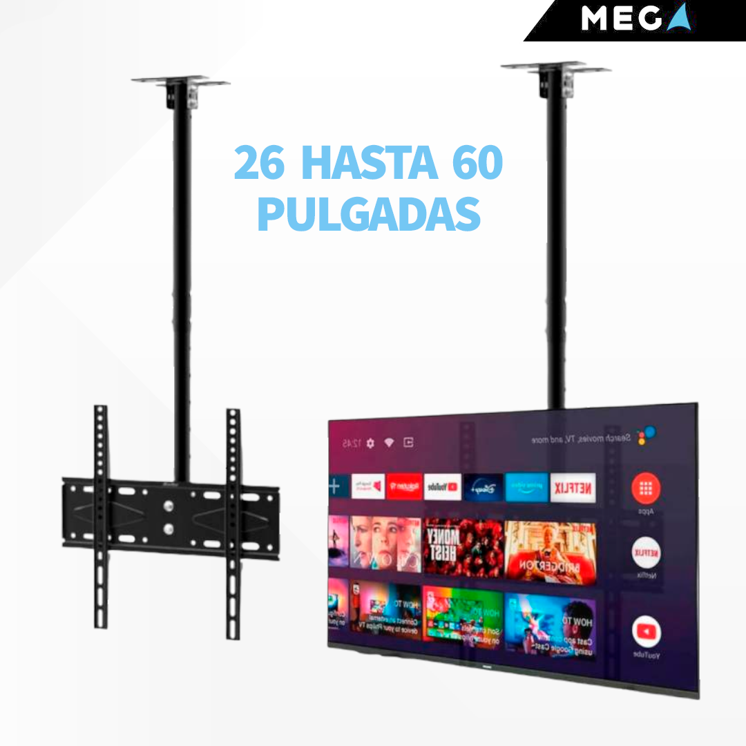 RACK DE TECHO PARA TV DE 26″ – 60″