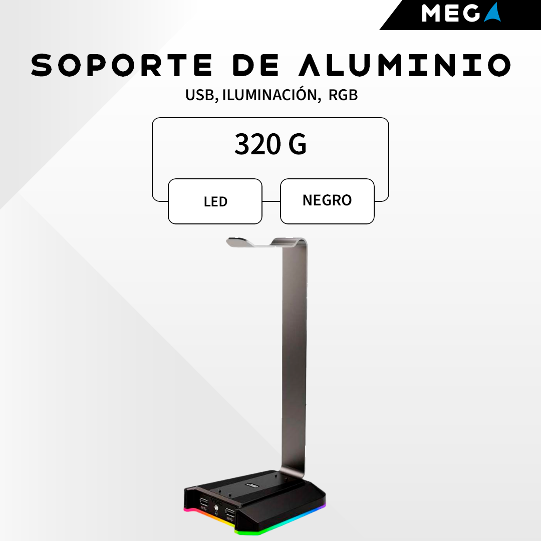 Soporte Para Audífono Aluminio