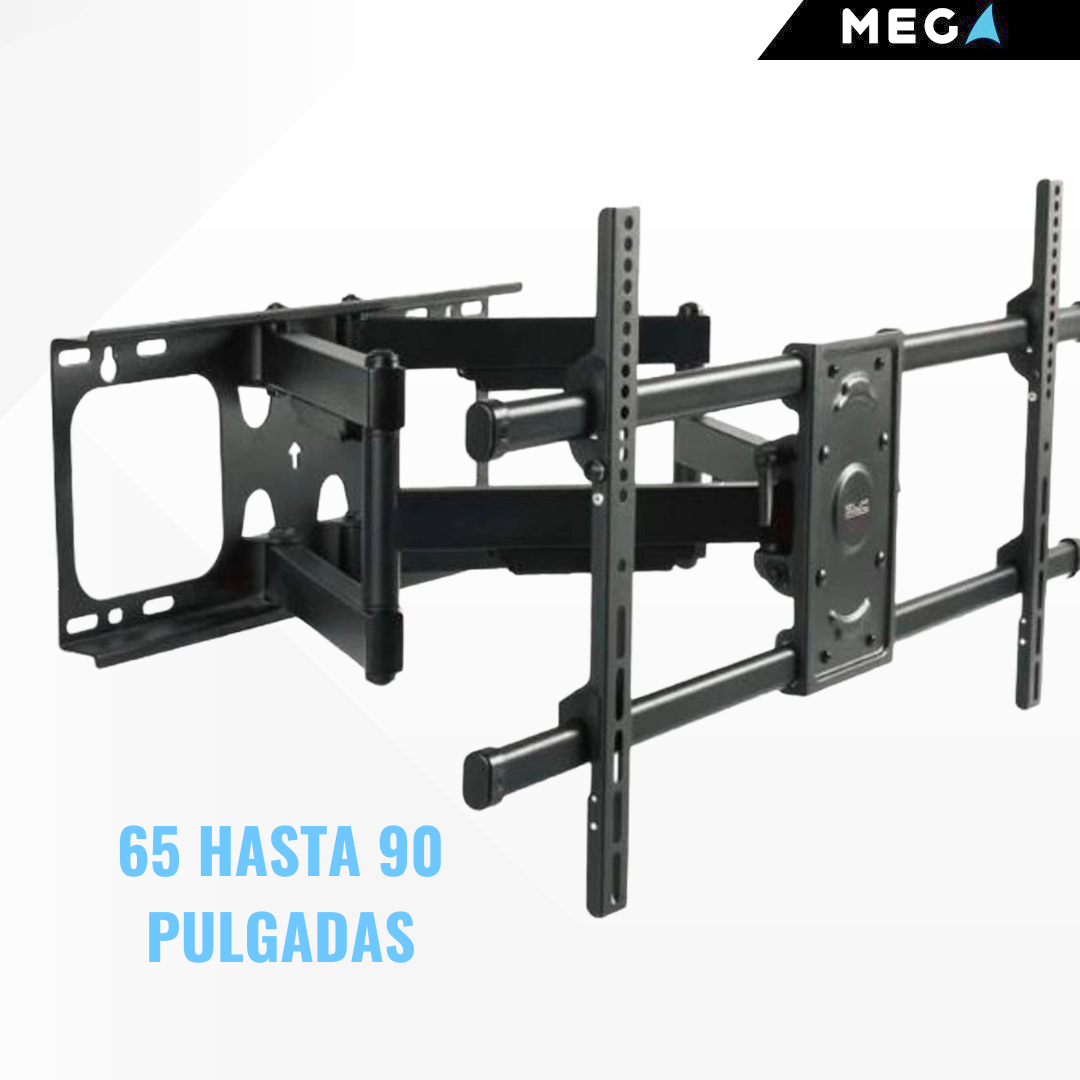 RACK SOPORTE MOVIBLE GIRATORIO PARA TV DE 65″- 90″